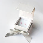 Pearl Screw Back Stud Earrings for Baby, Toddler, Girls, Kids