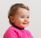 Heart Birthstone Screw back Earrings October/Pink Tourmuline